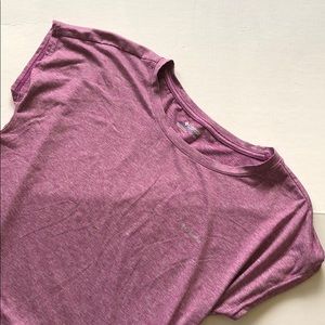 Columbia Purple Back Slit Tee